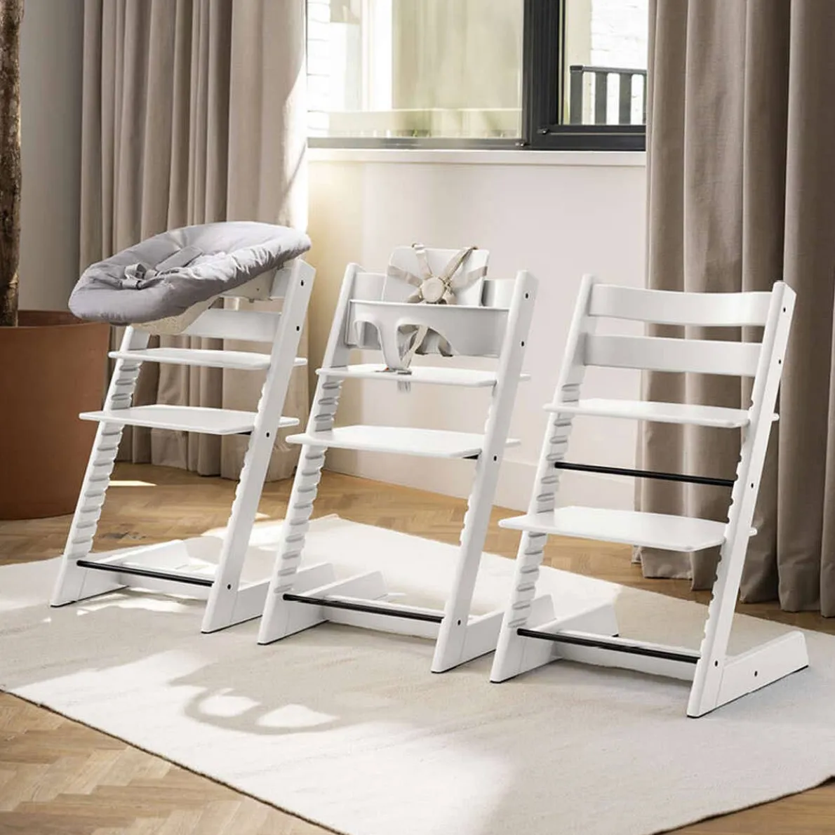 Tripp Trapp® High Chair² with Newborn Set