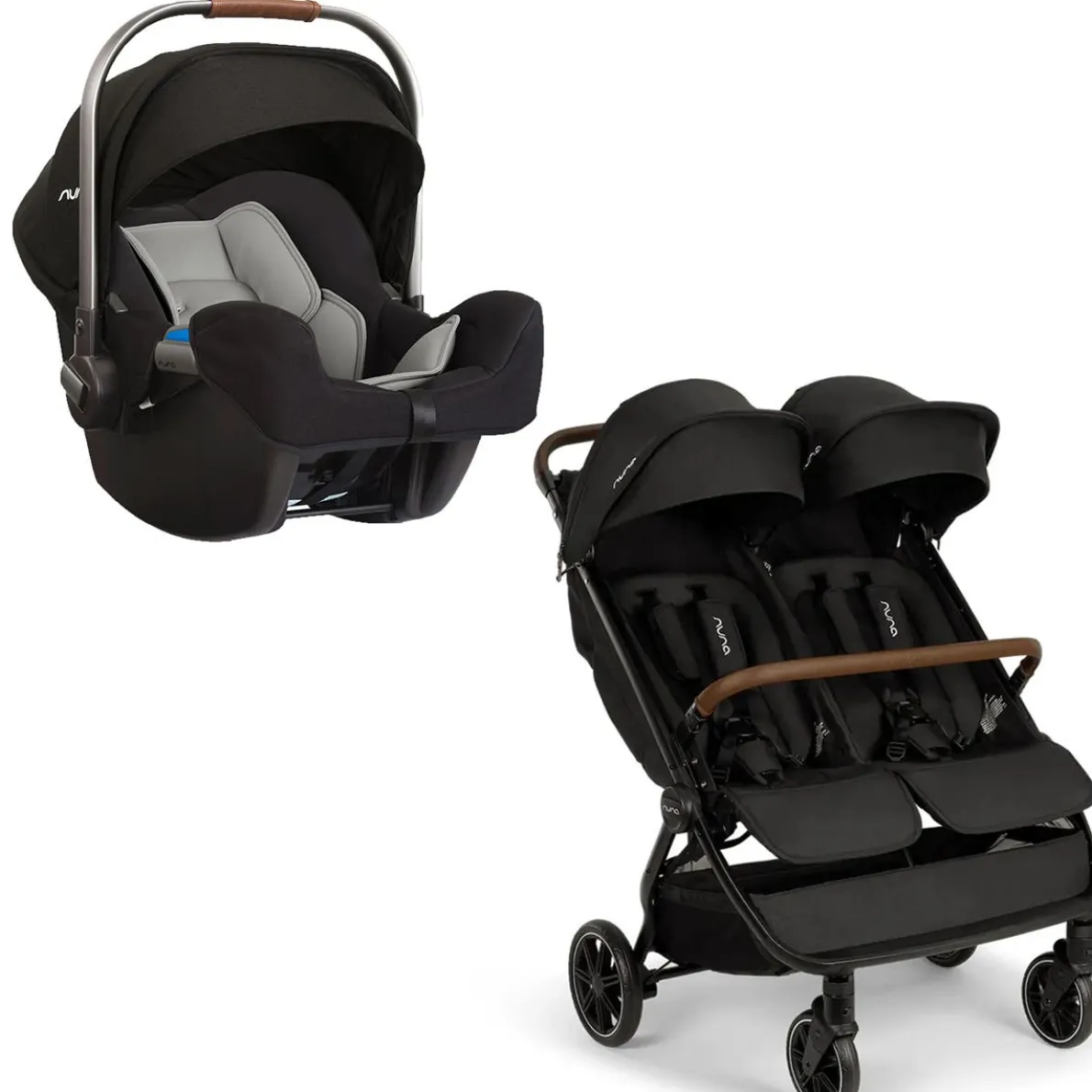TRVL DUBL + PIPA CAR SEAT Travel System