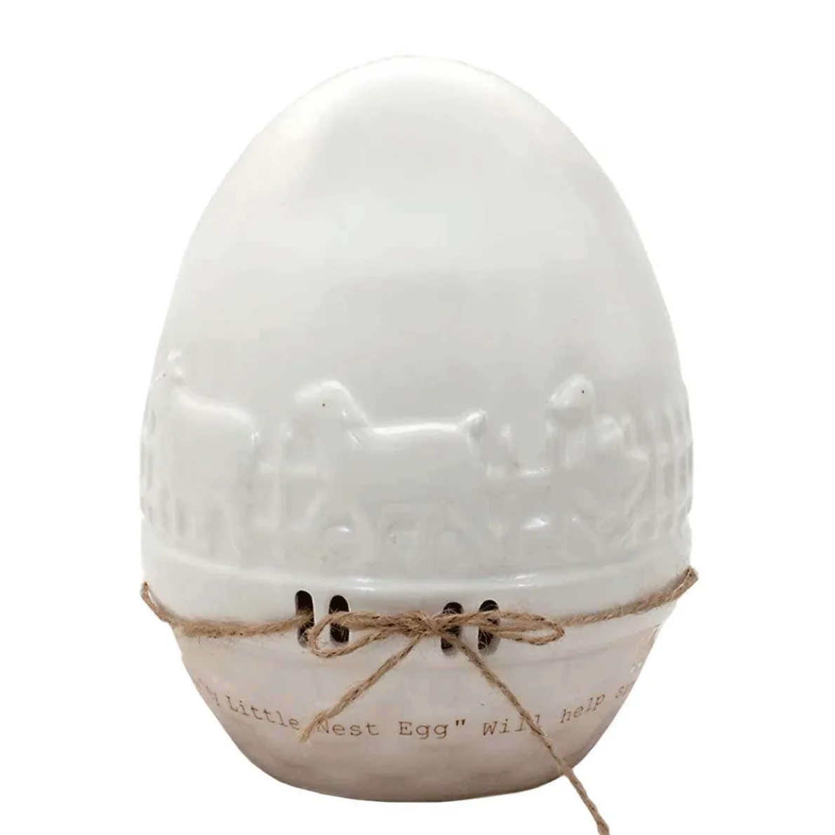 Twine Country White Nest Egg