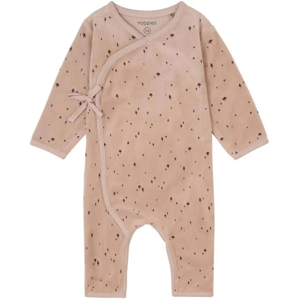 U Long Sleeve Playsuit - Garibo AOP