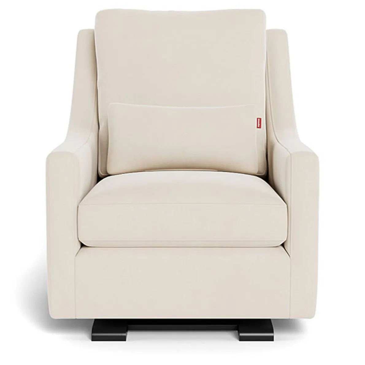 Vera Glider - European Fabric with Espresso Base