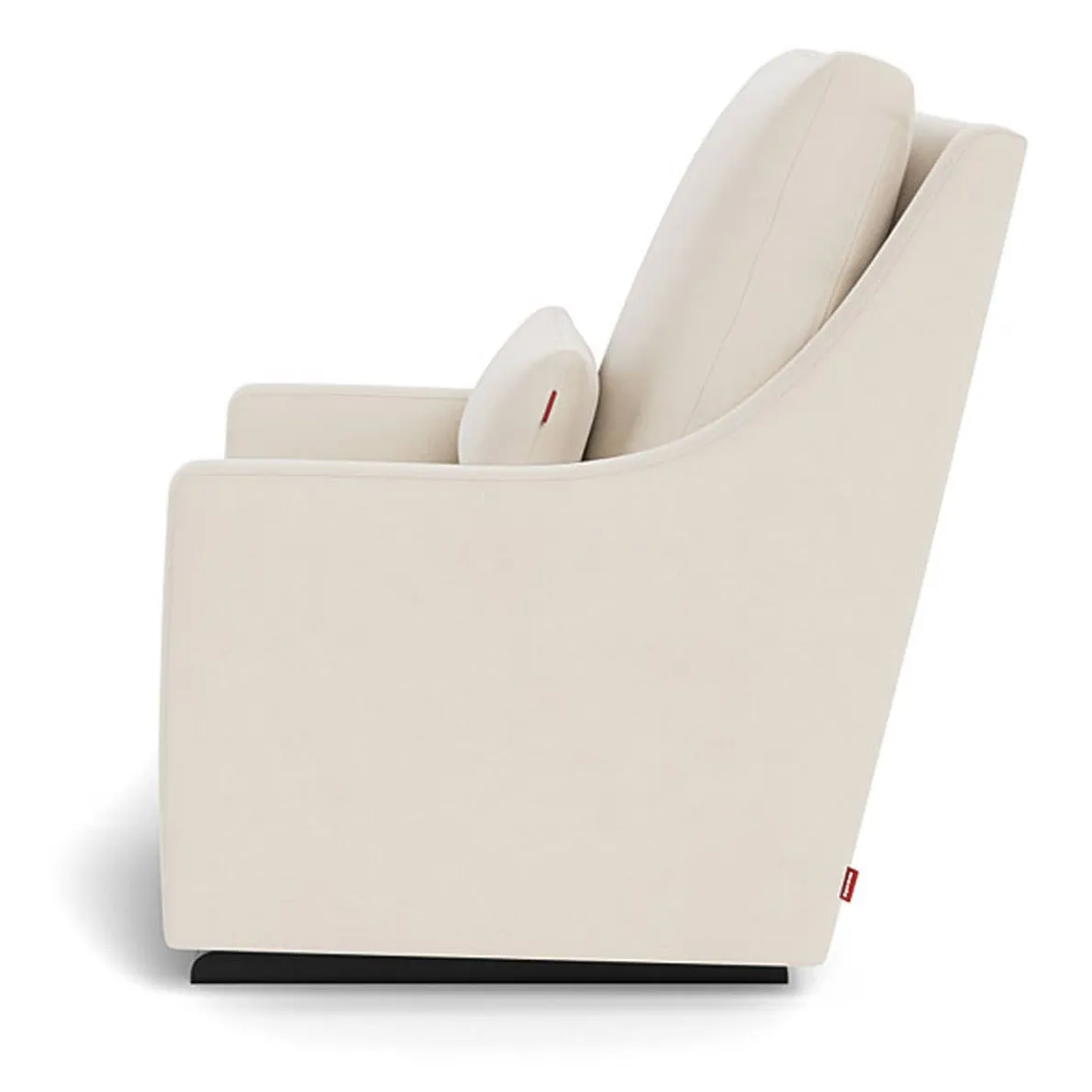 Vera Glider - European Fabric with Espresso Base