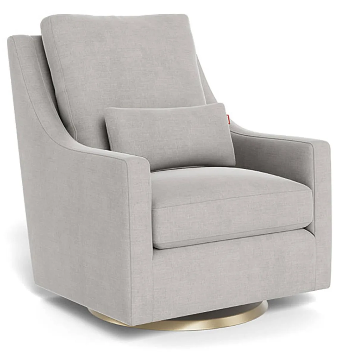 Vera Glider - European Fabric with Swivel Base