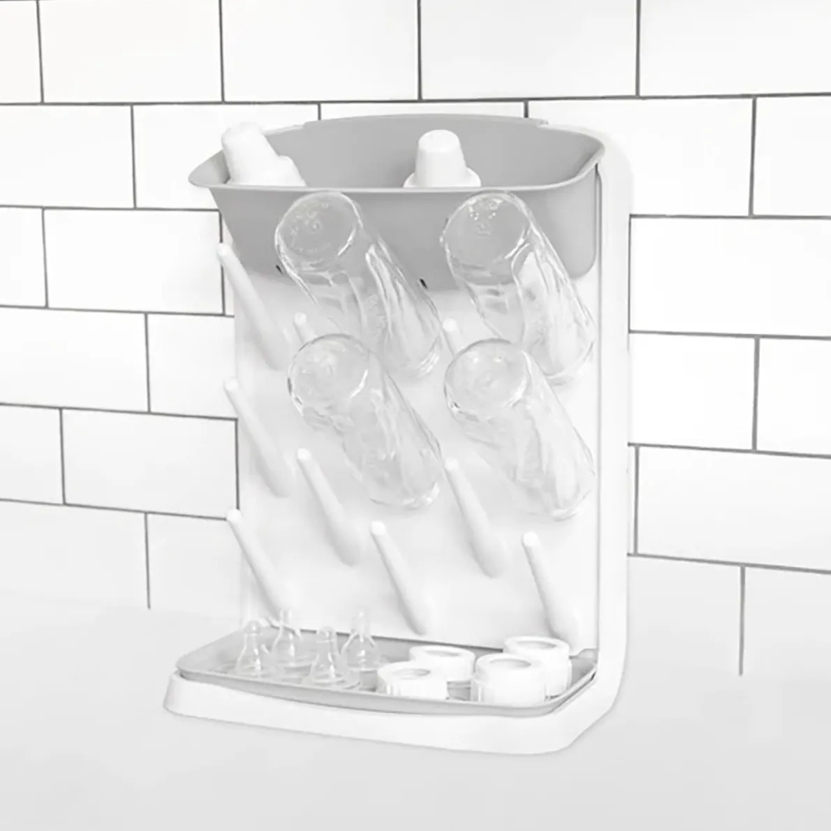 Vertical Bottle Drying Rack