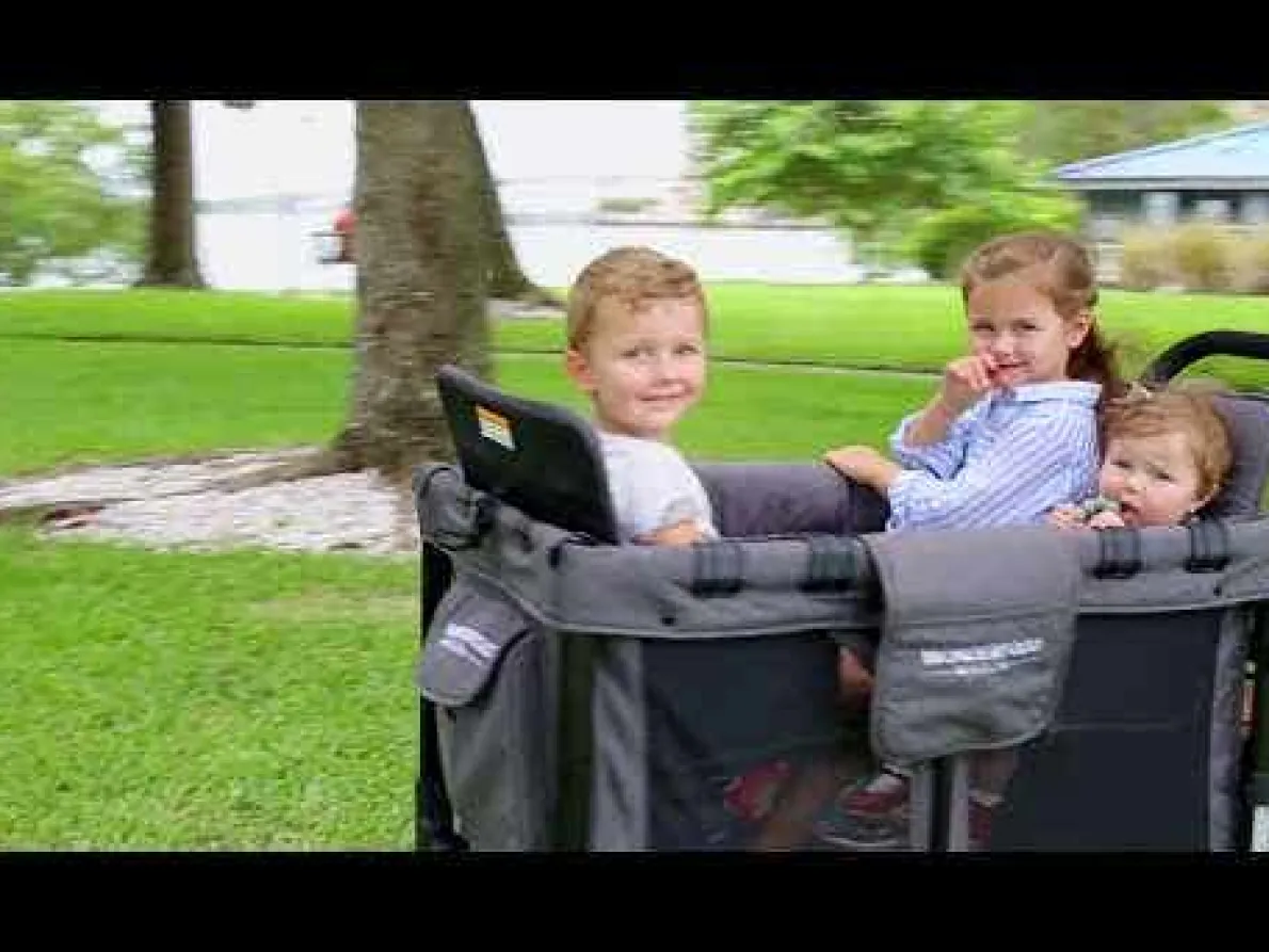 W4 Luxe Quad Stroller Wagon