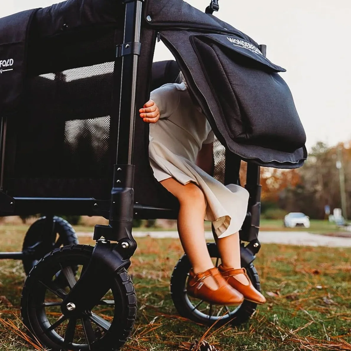 W4 Luxe Quad Stroller Wagon
