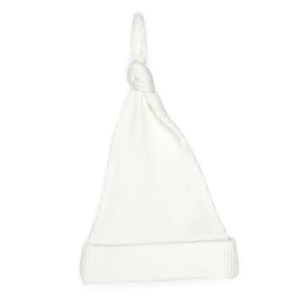 Waffle Knit Knotted Hat