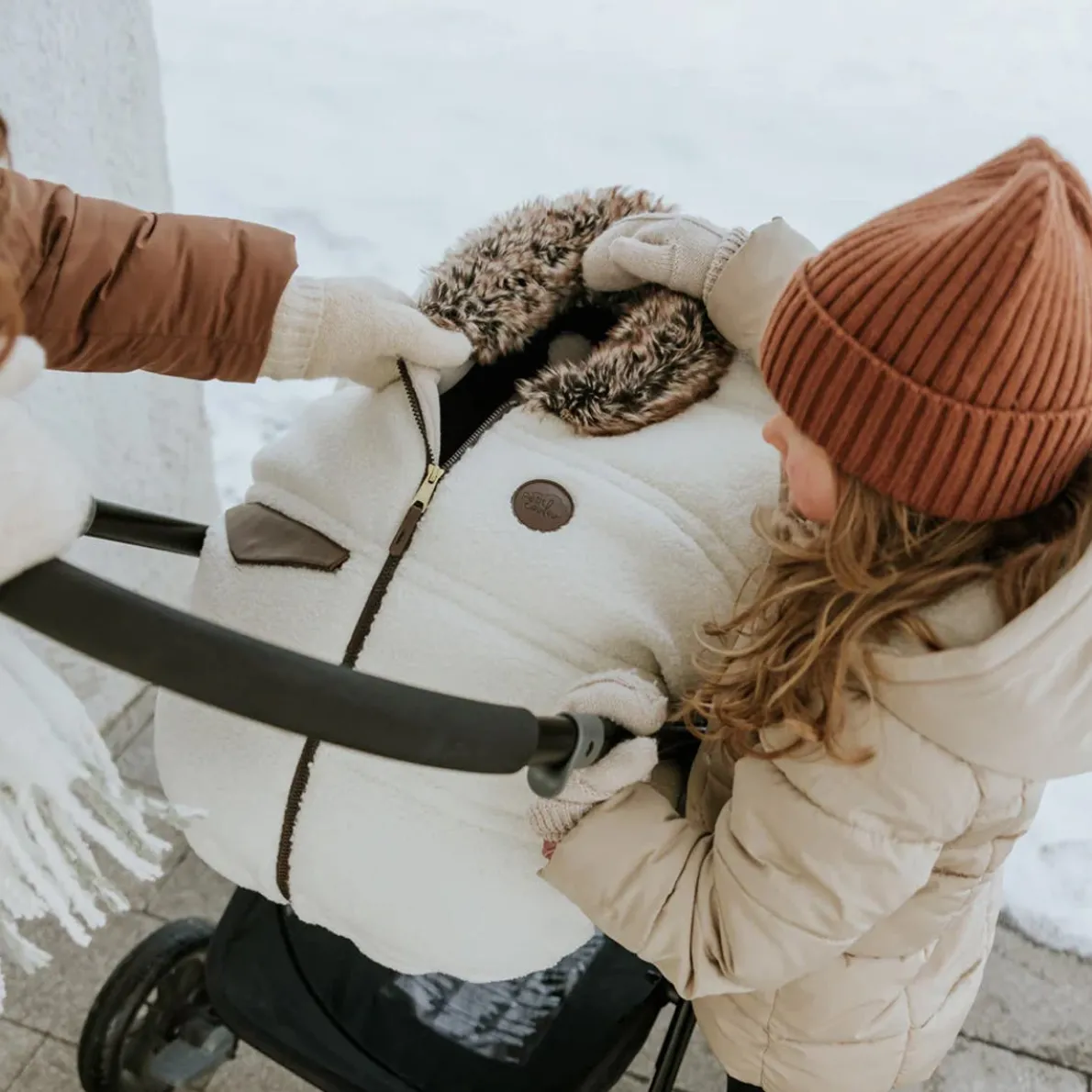 Winter Car Seat Cover (Sherpa Jasper)