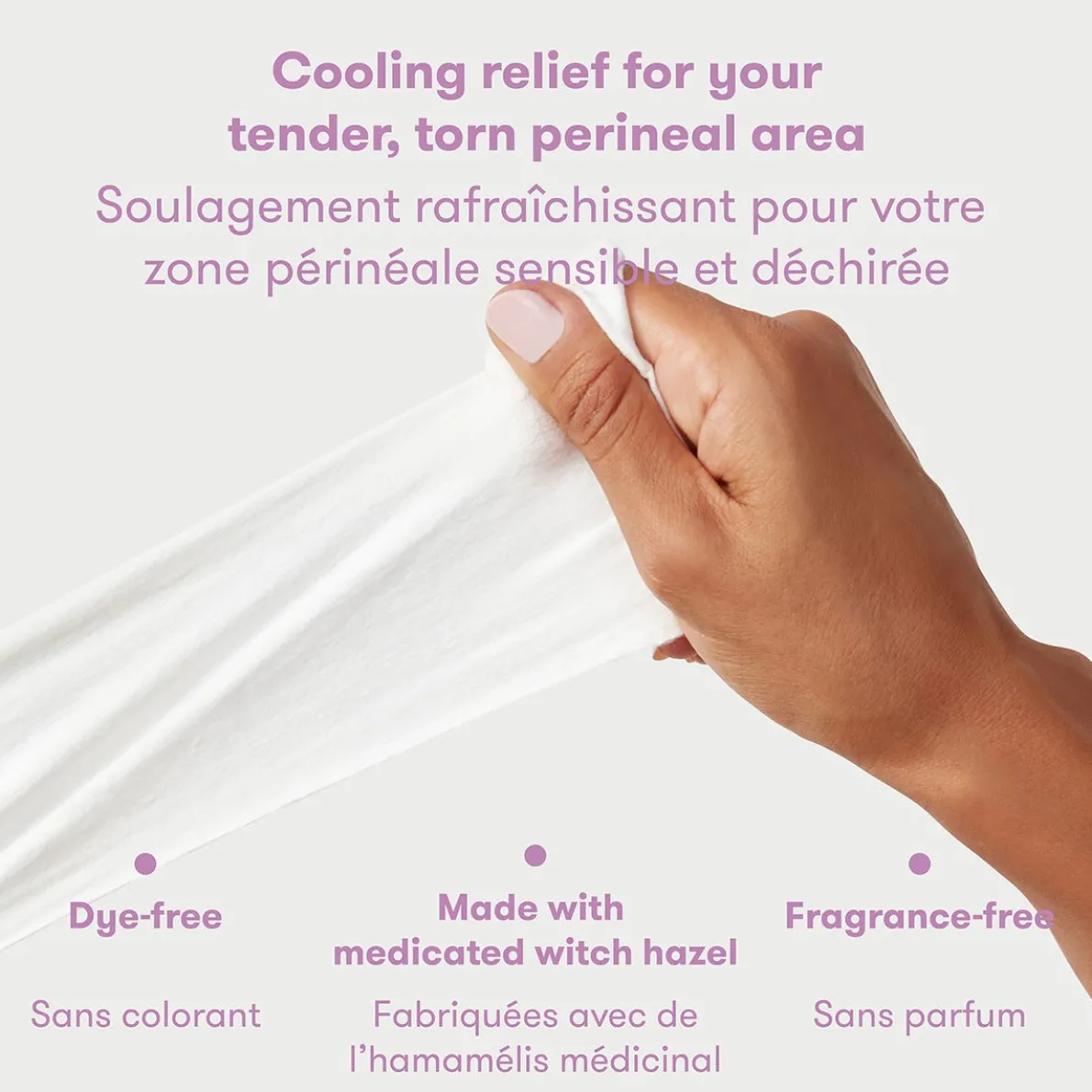 Witch Hazel Perineal Cooling Pad Liners (24 Pack)