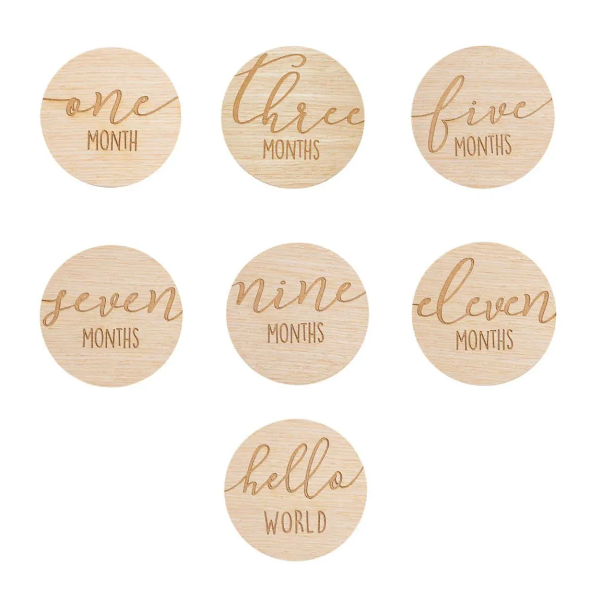 Wooden Milestone Prop