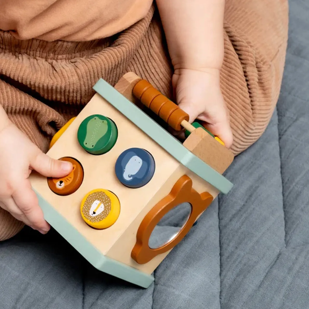 Wooden Small Activity Cube