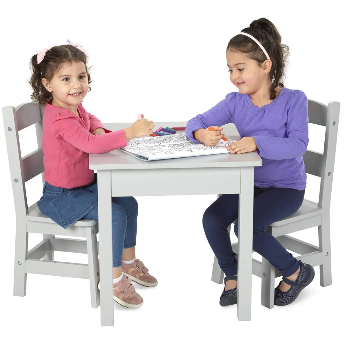 Wooden Table & Chair Set