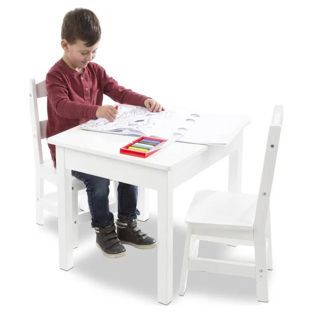 Wooden Table & Chair Set