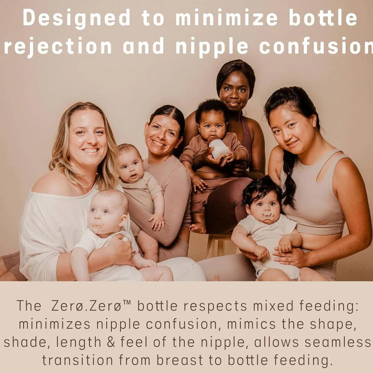 Zero.Zero Anti Colic Bottle (6 oz)