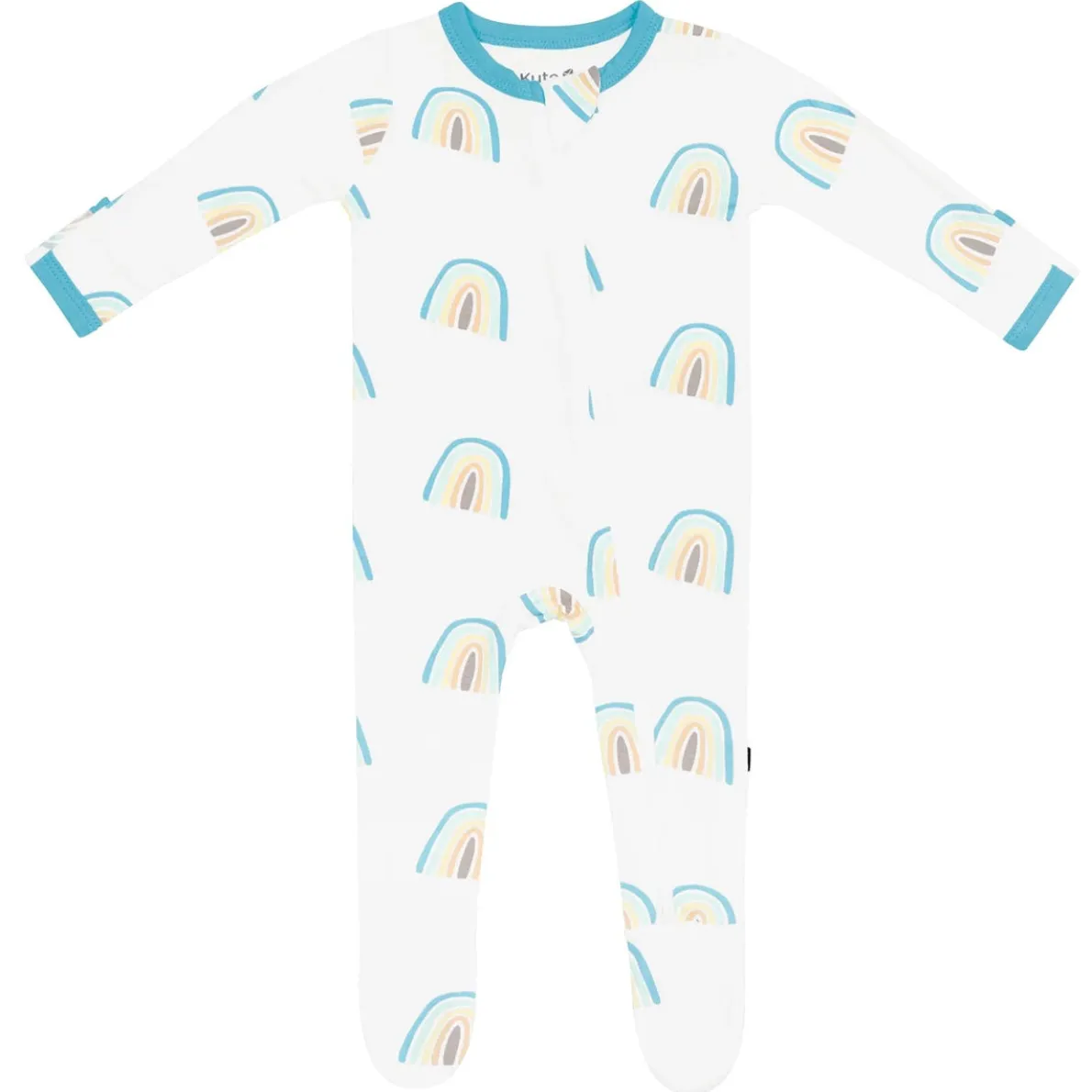 Zippered Footie (Rainbow)