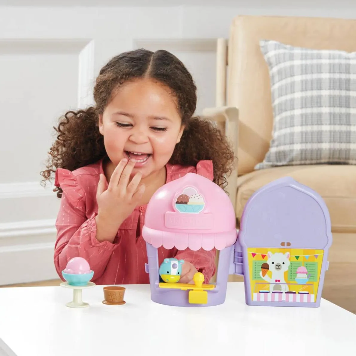 Zoo Unicorn Ice Cream Shoppe Playset